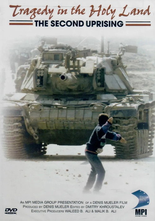 Movie poster for Tragedy in the Holy Land: The Second Uprising (2002)