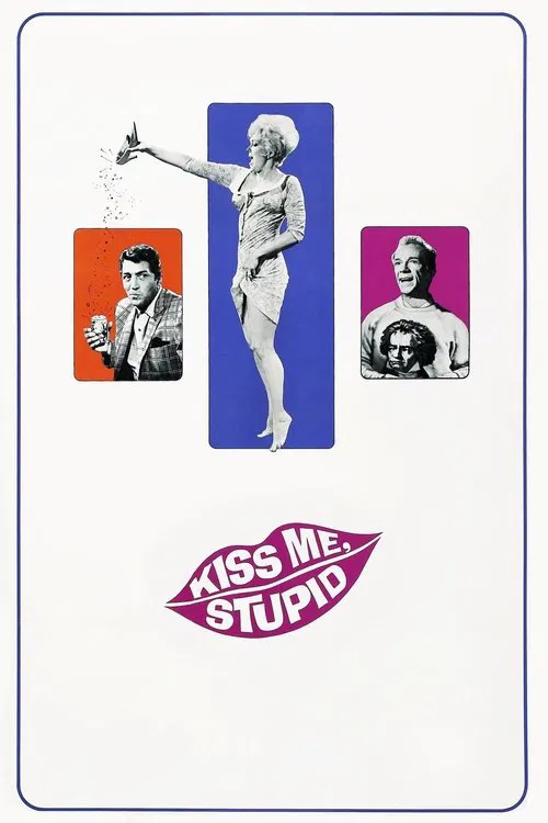 Movie poster for Kiss Me, Stupid (1964)