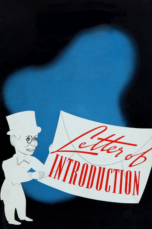 Movie poster for Letter of Introduction (1938)