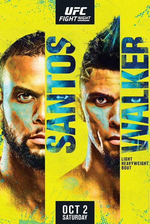 Movie poster for UFC Fight Night 193: Santos vs. Walker (2021)