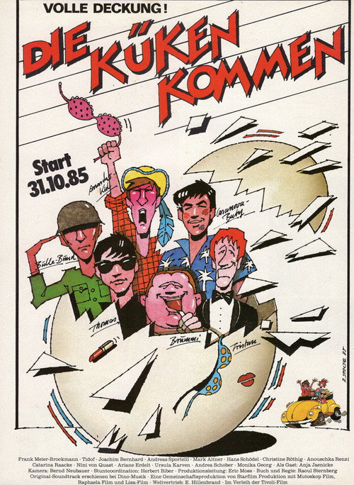 Movie poster for Die Küken kommen (1985)