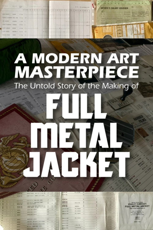 Movie poster for A Modern Art Masterpiece: The Untold Story of Full Metal Jacket