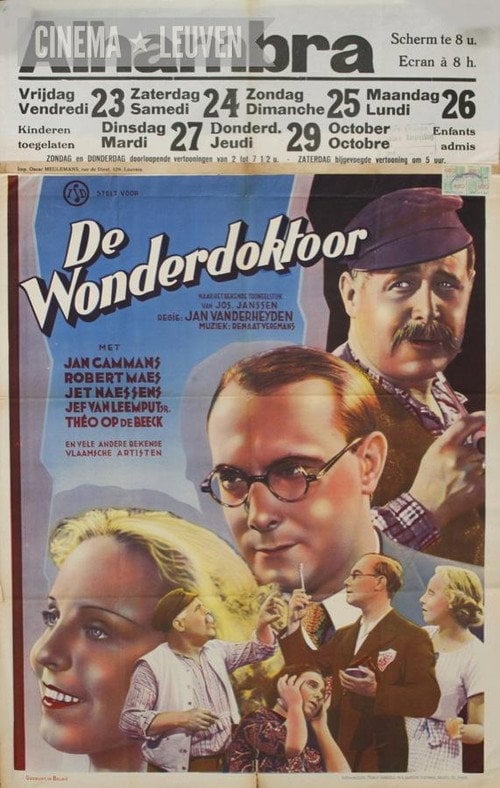 Movie poster for De wonderdoktoor (1936)