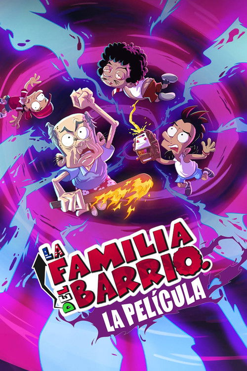 Movie poster for La Familia del Barrio: La Película (2024)
