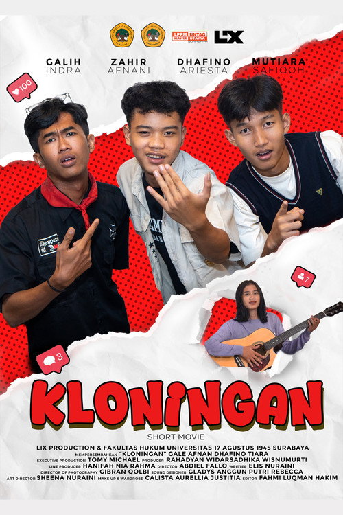 Movie poster for Kloningan (2024)