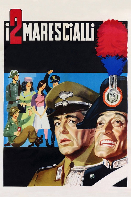 Movie poster for The Two Marshals (1961)