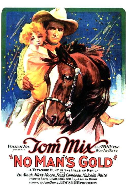 Movie poster for No Man's Gold (1926)
