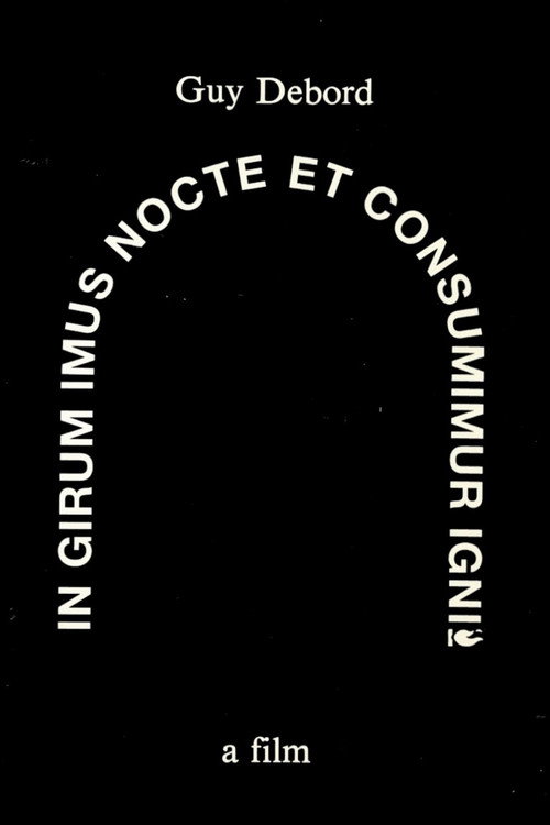 Movie poster for We Spin Around the Night Consumed by the Fire (1978)