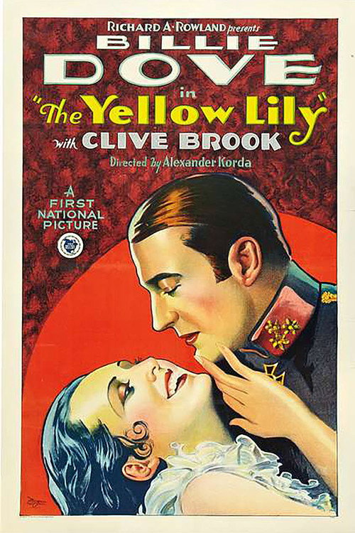 Movie poster for The Yellow Lily (1928)
