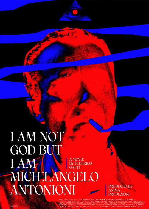Movie poster for I Am Not God But I Am Michelangelo Antonioni