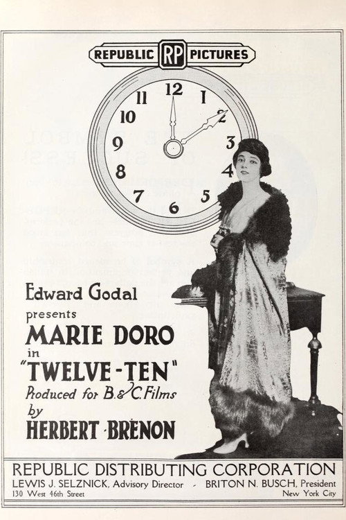 Movie poster for 12.10 (1919)