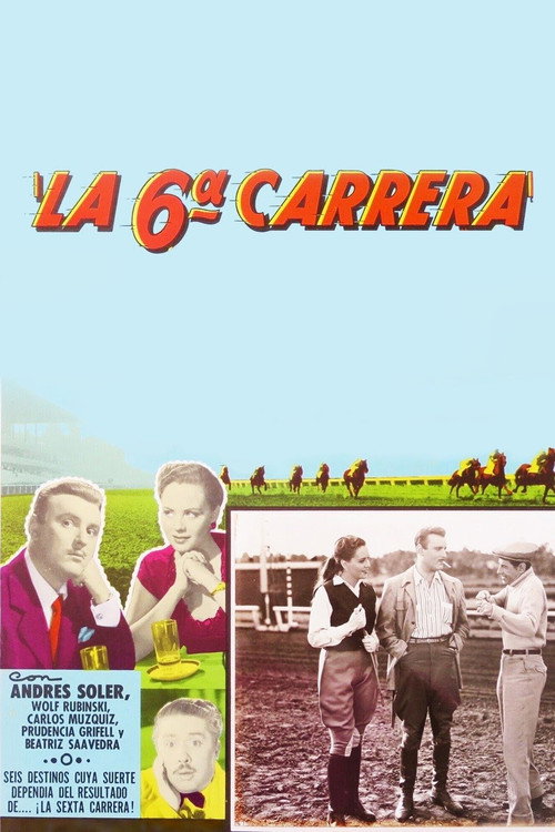 Movie poster for La sexta carrera (1953)