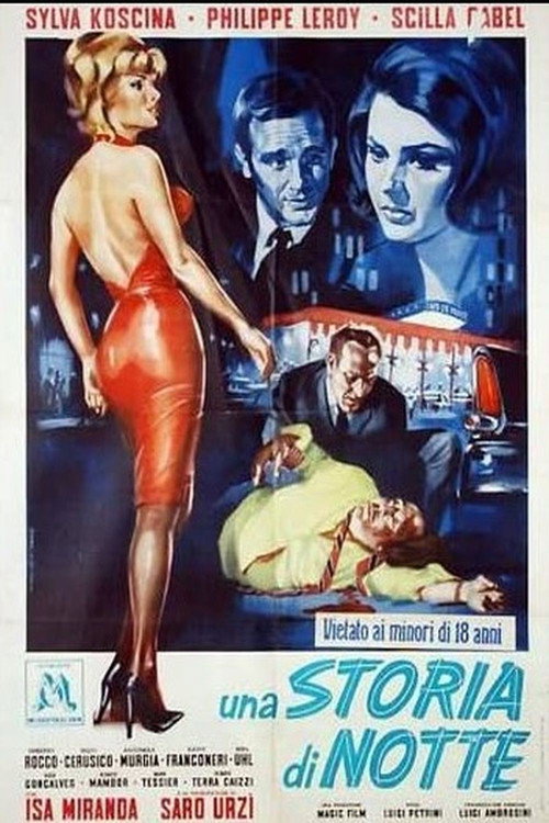 Movie poster for Una storia di notte (1964)
