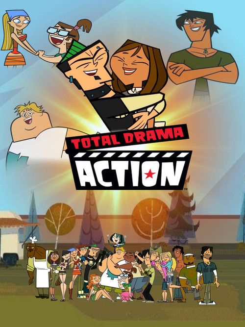 Movie poster for Celebrity Manhunt's Total Drama Action Reunion Special (2010)