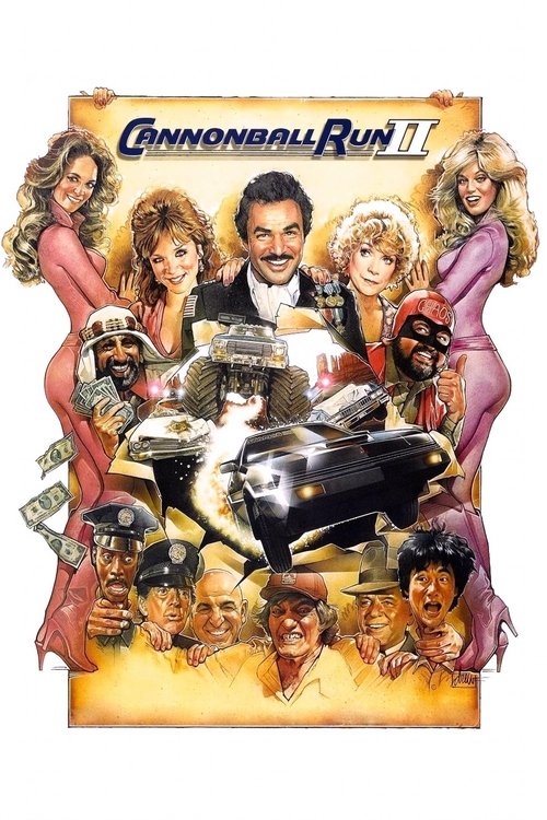 Movie poster for Cannonball Run II (1984)