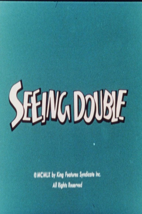 Movie poster for Seeing Double (1960)