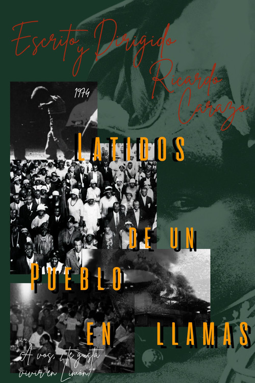 Movie poster for Latidos de un Pueblo en Llamas (2025)