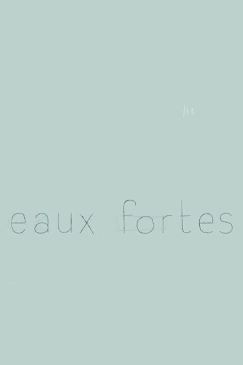 Movie poster for Eaux fortes (2005)