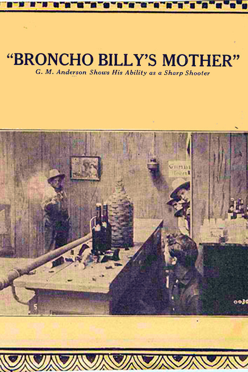 Movie poster for Broncho Billy's Mother (1914)