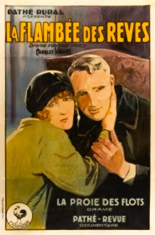 Movie poster for La Flambée des rêves (1924)