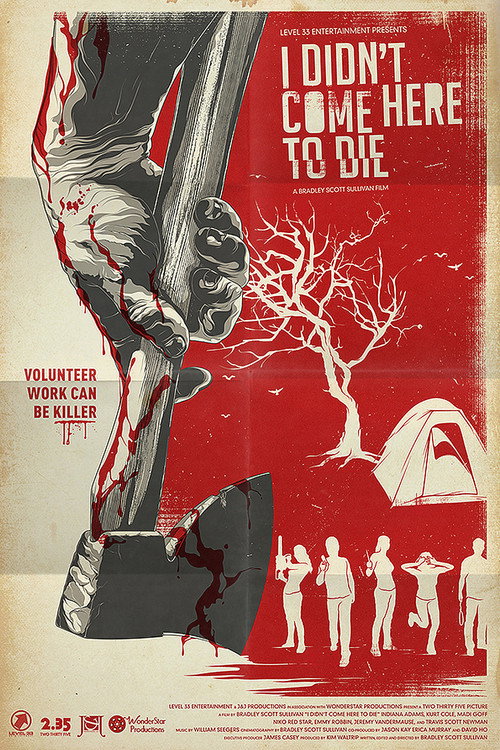 Movie poster for I Didn't Come Here to Die (2010)