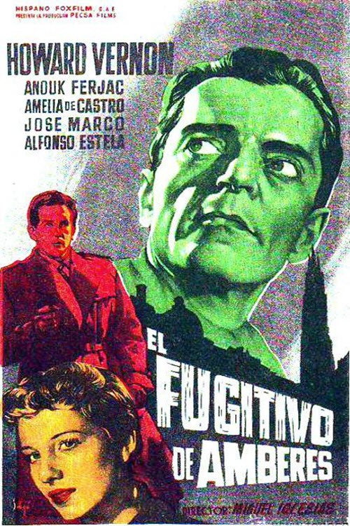 Movie poster for El fugitivo de Amberes (1955)