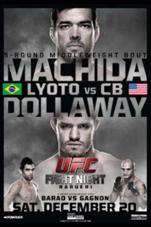 Movie poster for UFC Fight Night 58: Machida vs. Dollaway (2014)