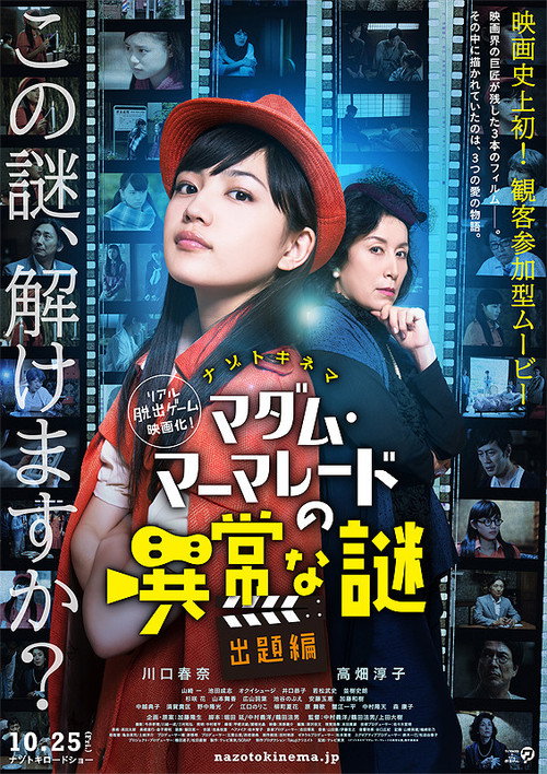 Movie poster for Madame Marmalade's Mysterious Puzzle - Question Version (2013)