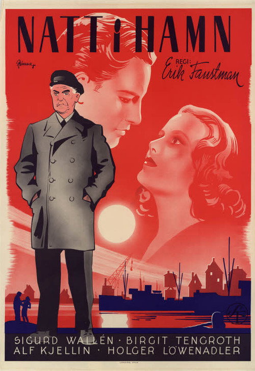 Movie poster for Natt i hamn (1943)