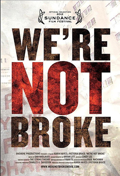 Movie poster for We’re Not Broke (2012)