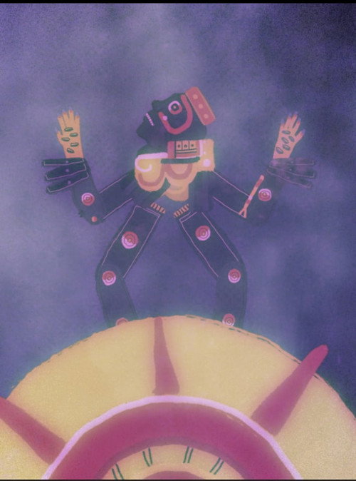 Movie poster for The Aztec myth of the unlikeliest sun god (2019)