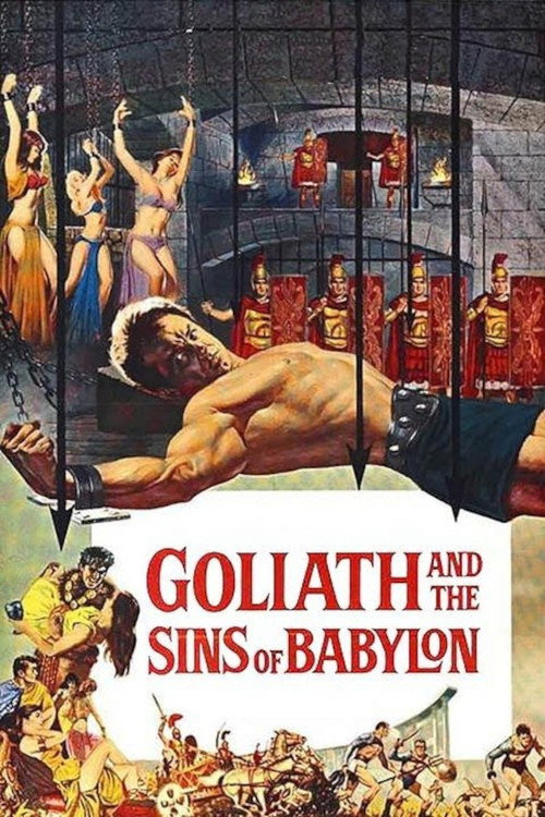 Movie poster for Goliath and the Sins of Babylon (1963)