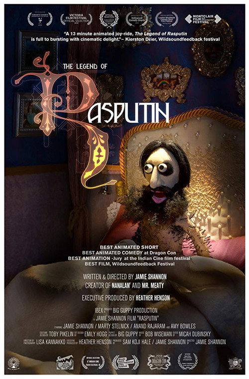 Movie poster for The Legend of Rasputin (2017)