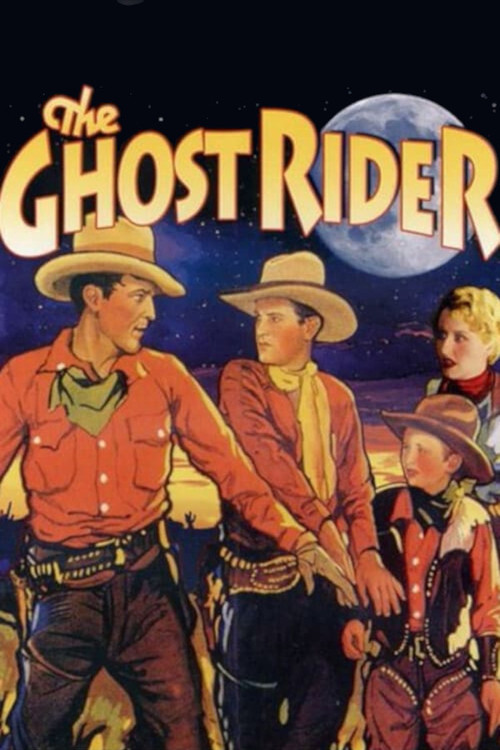 Movie poster for The Ghost Rider (1935)