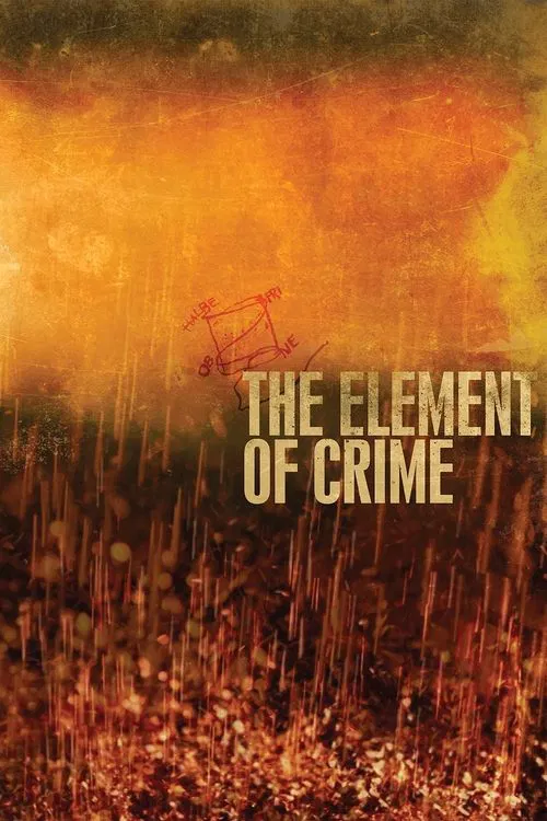 Movie poster for The Element of Crime (1984)