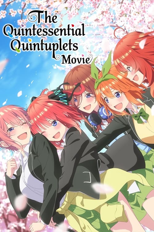 Movie poster for The Quintessential Quintuplets Movie (2022)
