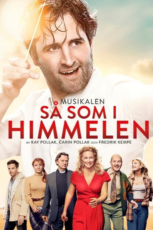 Movie poster for Så som i himmelen - musikalen (2018)