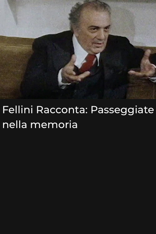 Movie poster for Fellini racconta: Passeggiate nella memoria (2000)