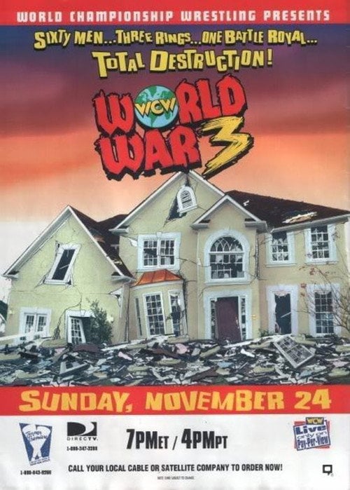 Movie poster for WCW World War 3 1996 (1996)