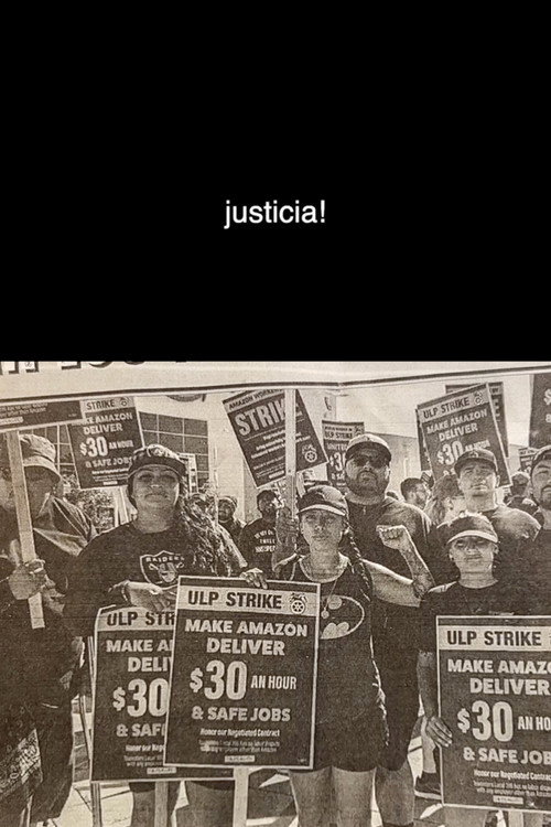 Movie poster for justicia! (2024)