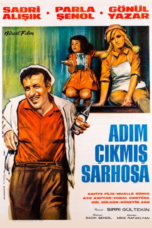 Movie poster for Adım Çıkmış Sarhoşa (1965)