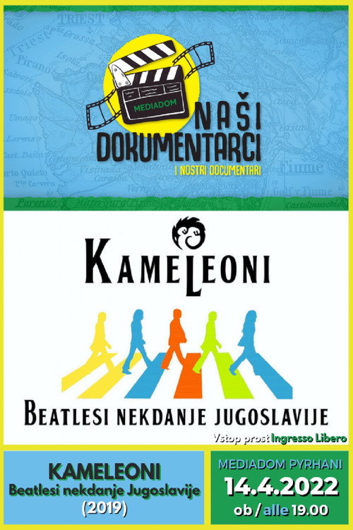 Movie poster for Kameleoni - The Beatles of Former Yugoslavia (2019)