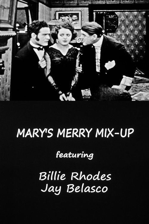 Movie poster for Mary's Merry Mix-Up (1917)
