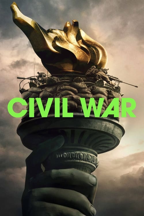 Movie poster for Civil War (2024)