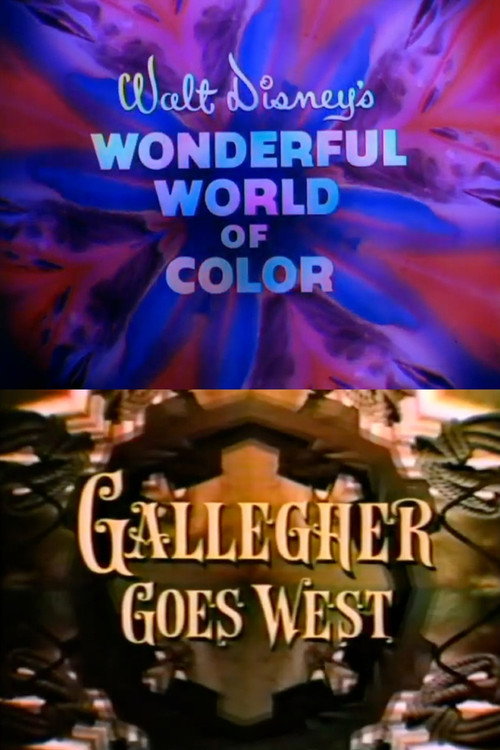 Movie poster for Gallegher Goes West (1966)