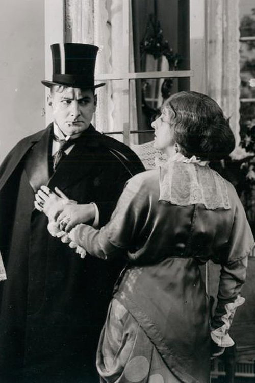 Movie poster for Alone with the Devil (1914)