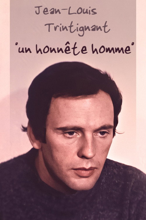 Movie poster for Jean-Louis Trintignant, "an honest man" (2009)