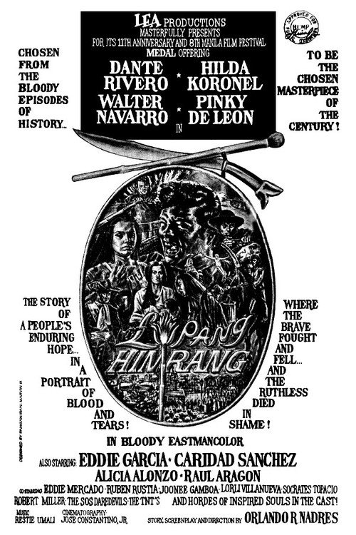 Movie poster for Lupang Hinirang (1973)