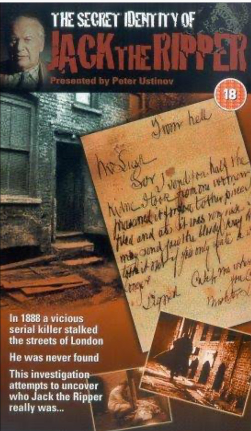 Movie poster for The Secret Identity of Jack the Ripper (1988)