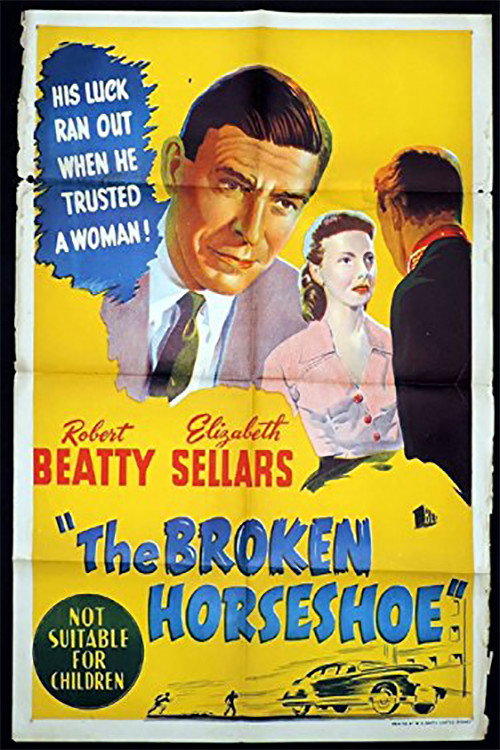 Movie poster for The Broken Horseshoe (1953)